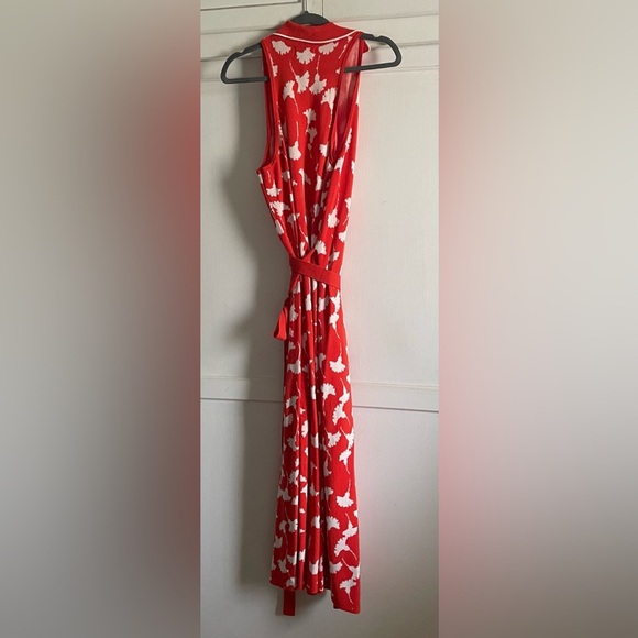 Diane Von Furstenberg X Target Collared Sleeveless Wrap Dress. New With Tags - Picture 6 of 11